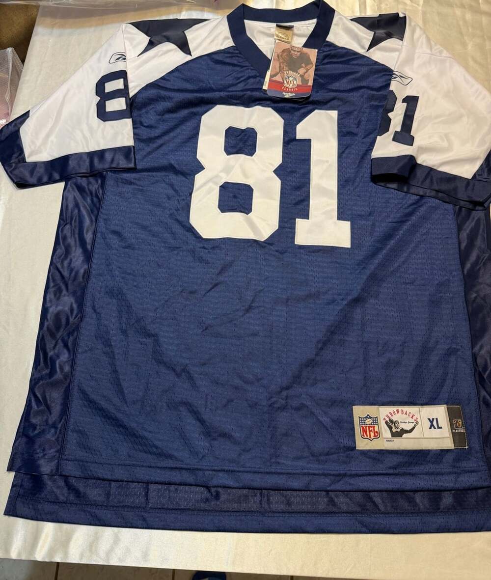Reebok NFL Gridiron Classic Dallas Cowboys Terrell Owens #81 Throwback XL New